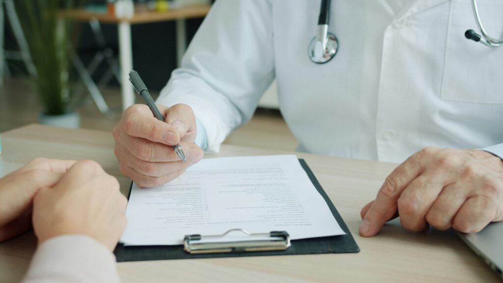 Licensed provider offering supervised ketamine-assisted psychotherapy in a calm clinical setting
